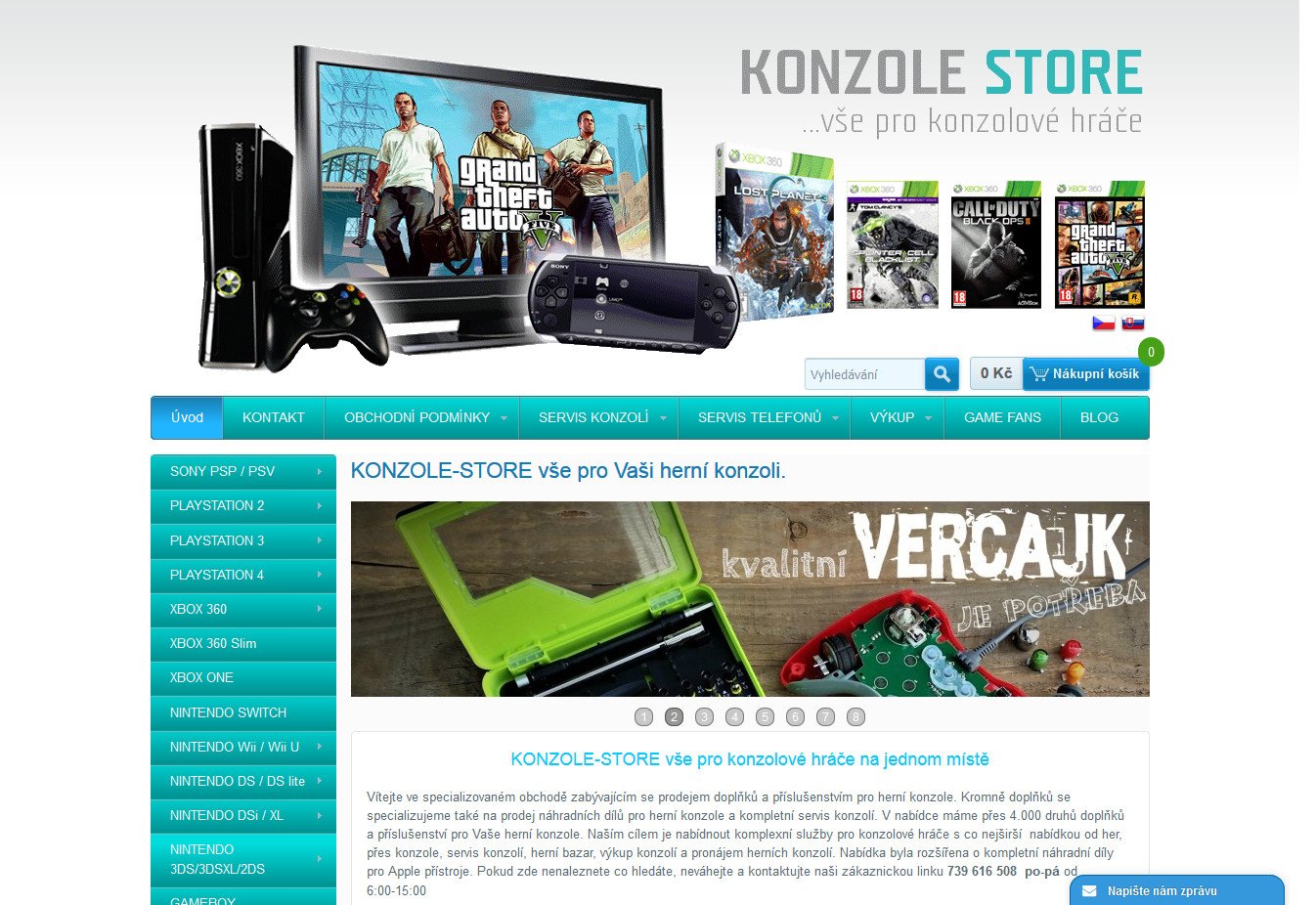 Web screenshot Petr Chvál