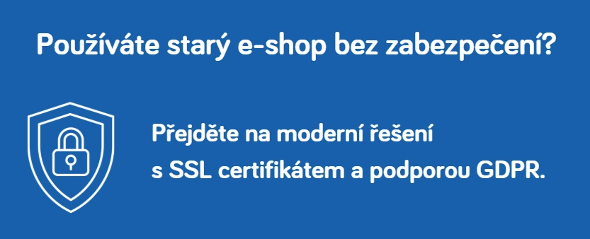 Zabezpečený e-shop díky SSL certifikátu