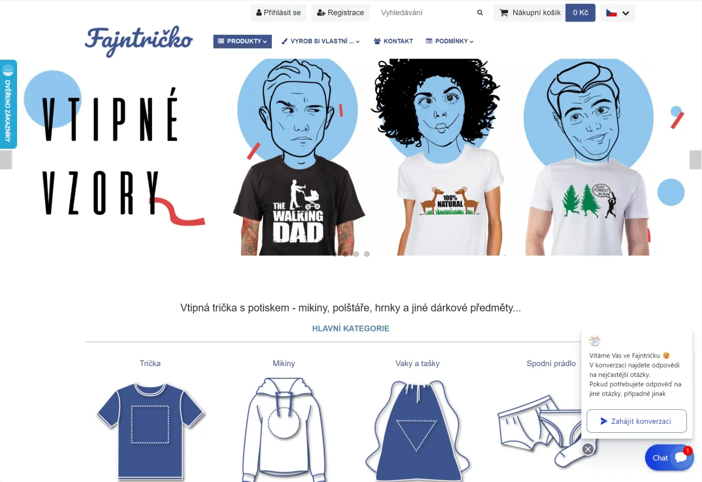 ByznysWeb nabízí e-shop systém s možností upravit grafiku e-shopu podle svých představ