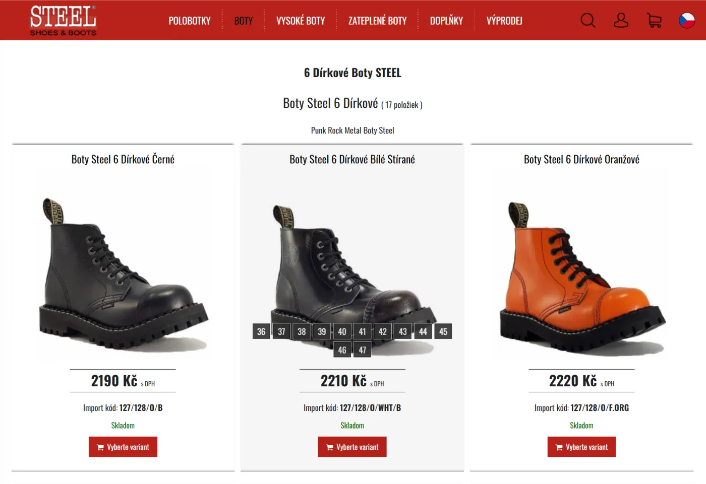 E-shop levně a rychle: vytvoření shopu pro prodej obuvi