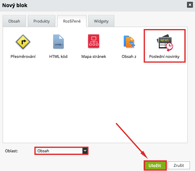 blok poslední novinky