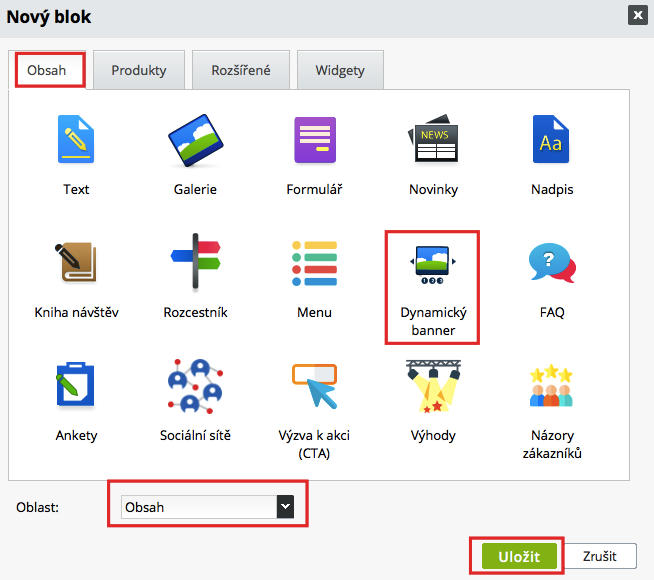jak vložit dynamický banner | ByznysWeb.cz