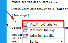 jak vlozit tabulku v tabulce v CMS FLOX od ByznysWebu