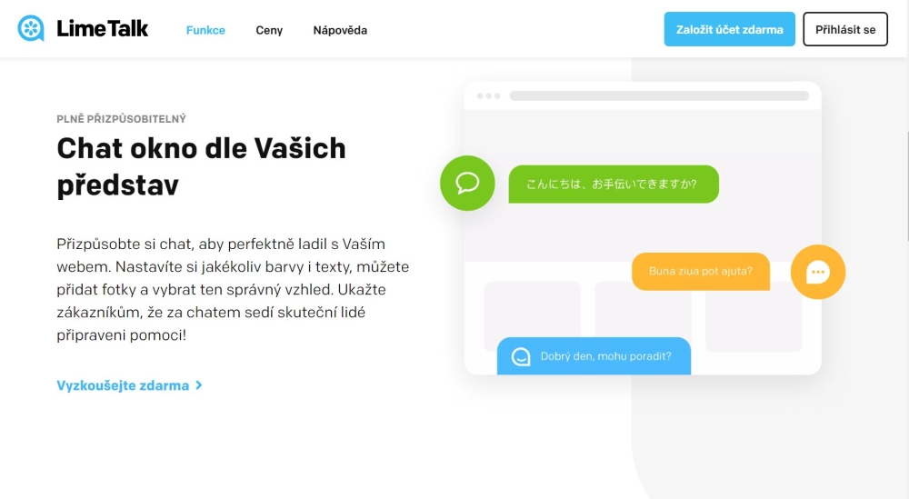 Limetalk online chatovací služba