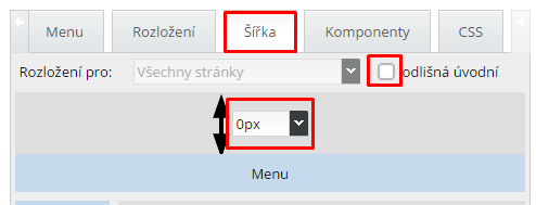 výška hlavičky, web stránky šablony, webové stránky šablony