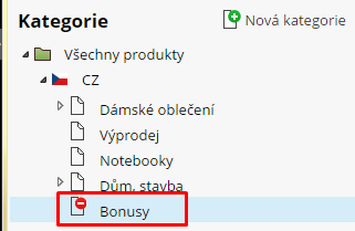 bonusové produkty