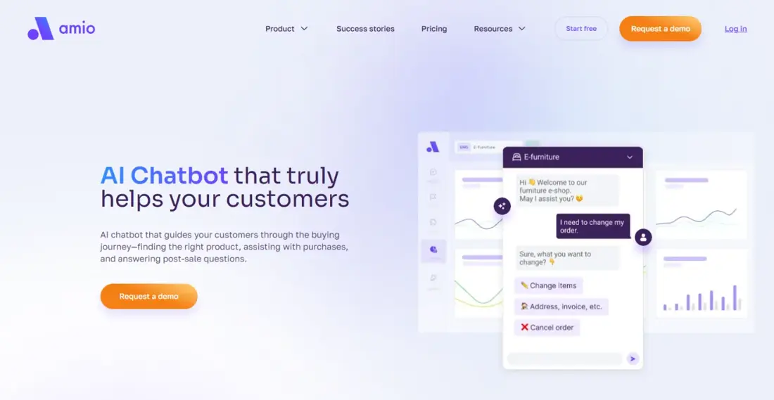 Amio AI - implementace live chatu v ByznysWebu