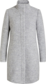 Šedý dámský kabát