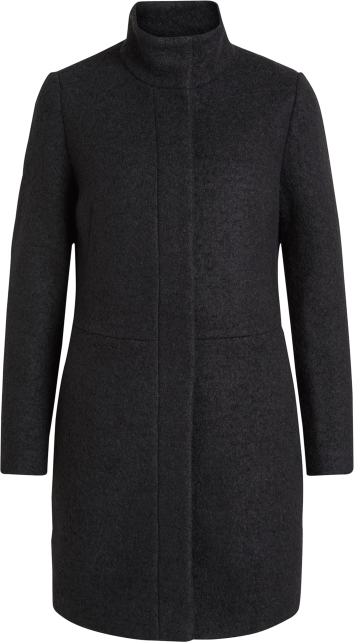 Černý kabát na zimu