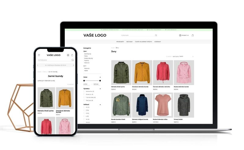Vytvoření vlastního eshopu: šablona Paris. Eshop snadno i bez programátora